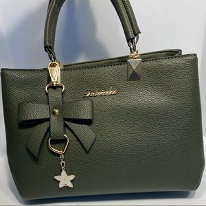 Lebailu Green Handbag